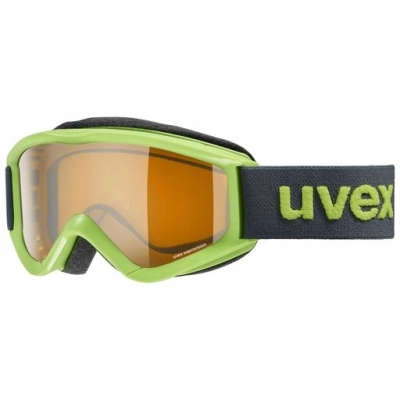 Gogle dziecięce narciarskie UVEX Speedy Pro green