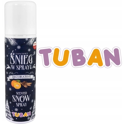 Tuban zapachowy śnieg w sprayu 150 ml