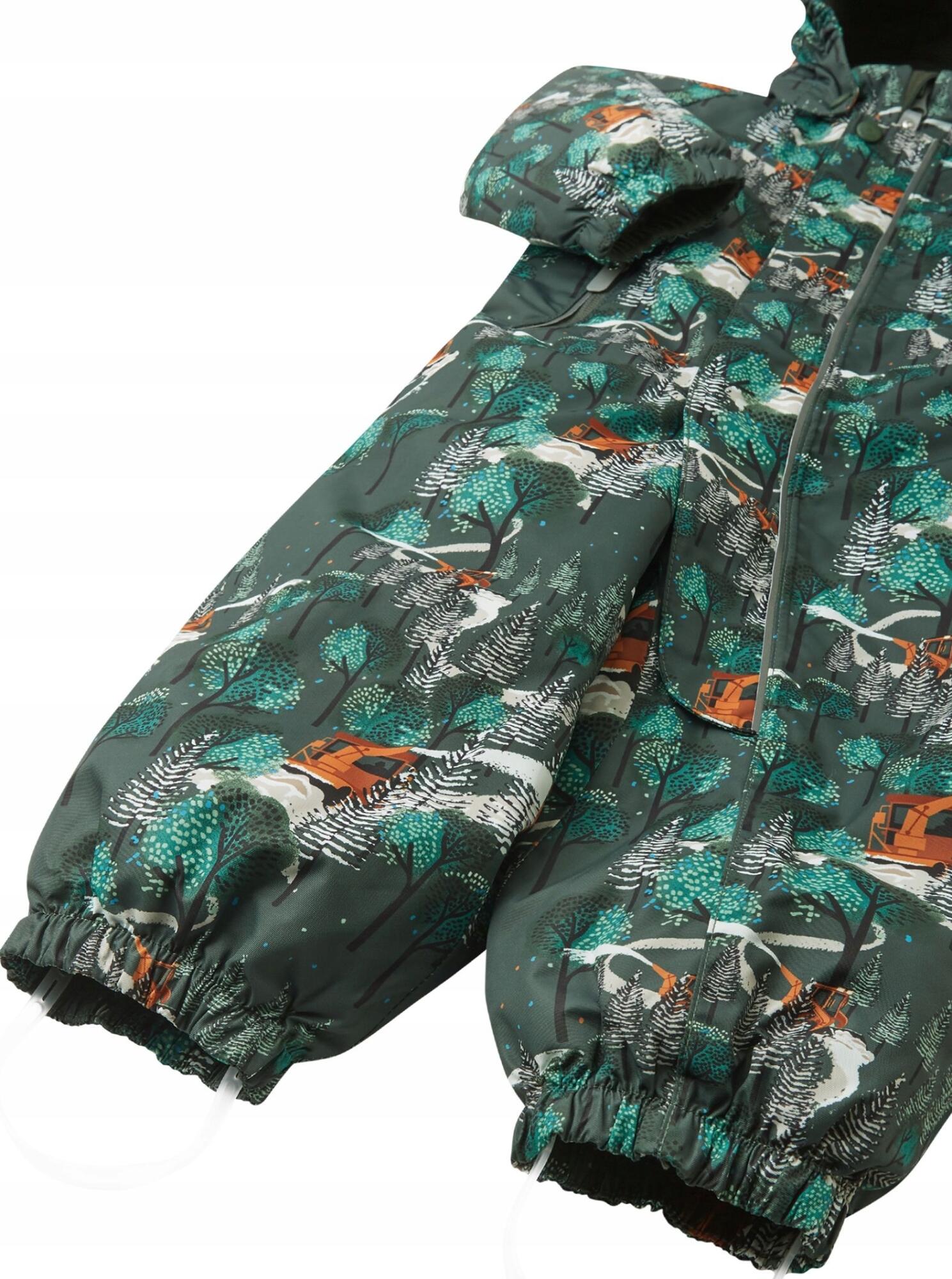 Kombinezon zimowy dziecięcy ocieplany Reima Puhuri 86 cm, zielony