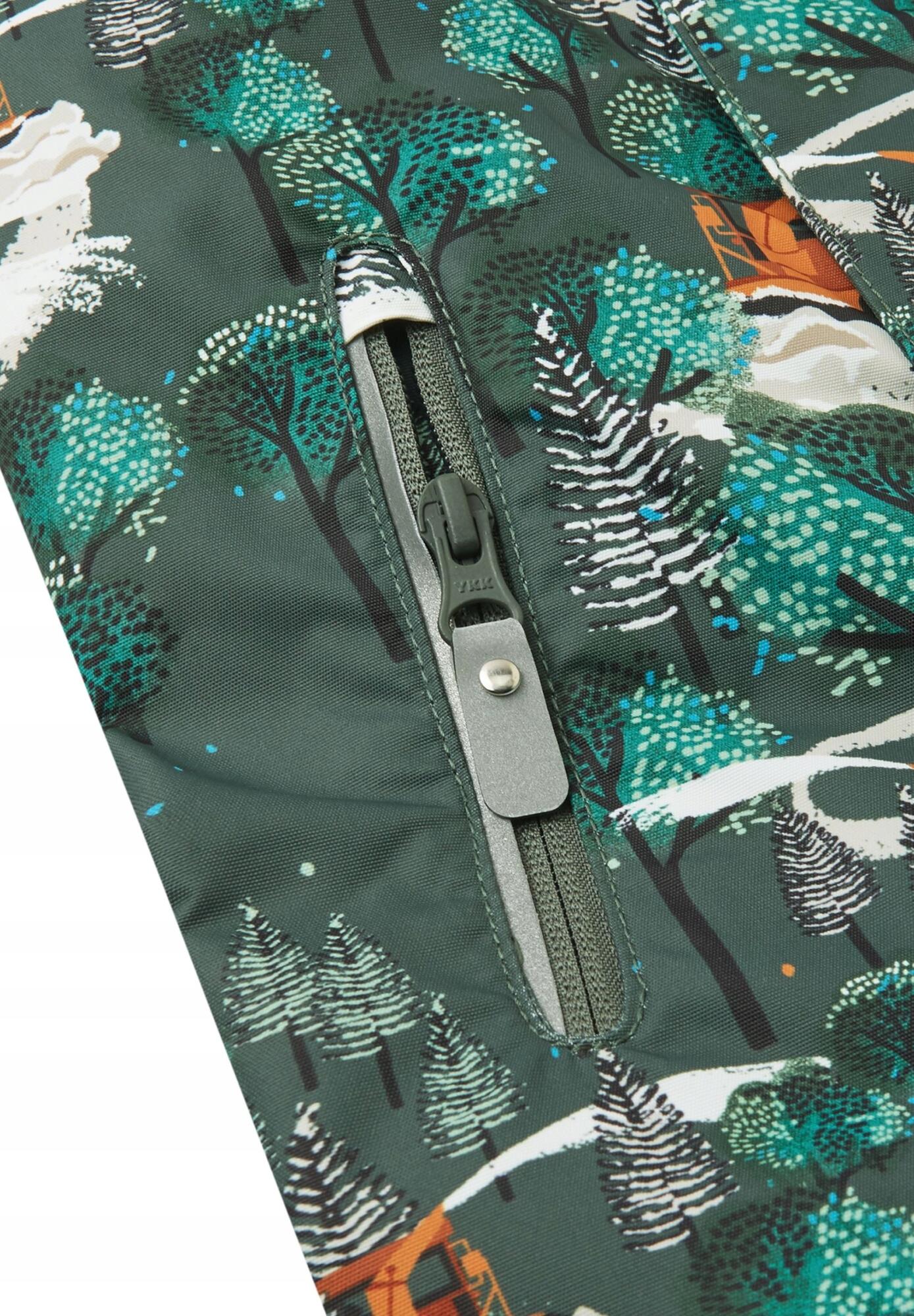 Kombinezon zimowy dziecięcy ocieplany Reima Puhuri 86 cm, zielony