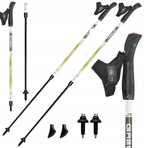Kije Kijki sportowe do Nordic Walking GABEL Nordic Friend regulowane 77-130