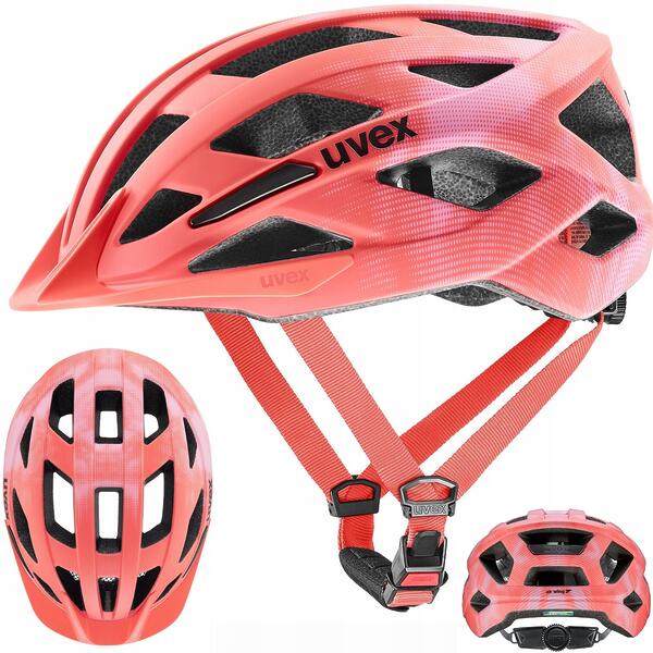 UVEX Air Wing 2 CC Kask Rowerowy 52-57 cm Coral Matt Lekki Wentylowany