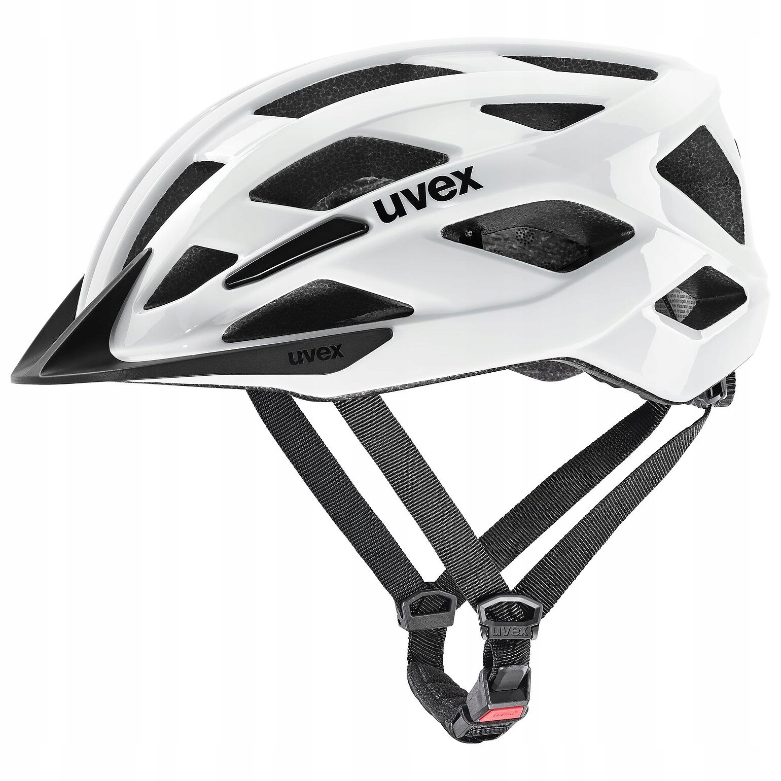UVEX I-VO 2 Pure Kask Rowerowy Lekki Wentylowany trekking city 56-60, biały