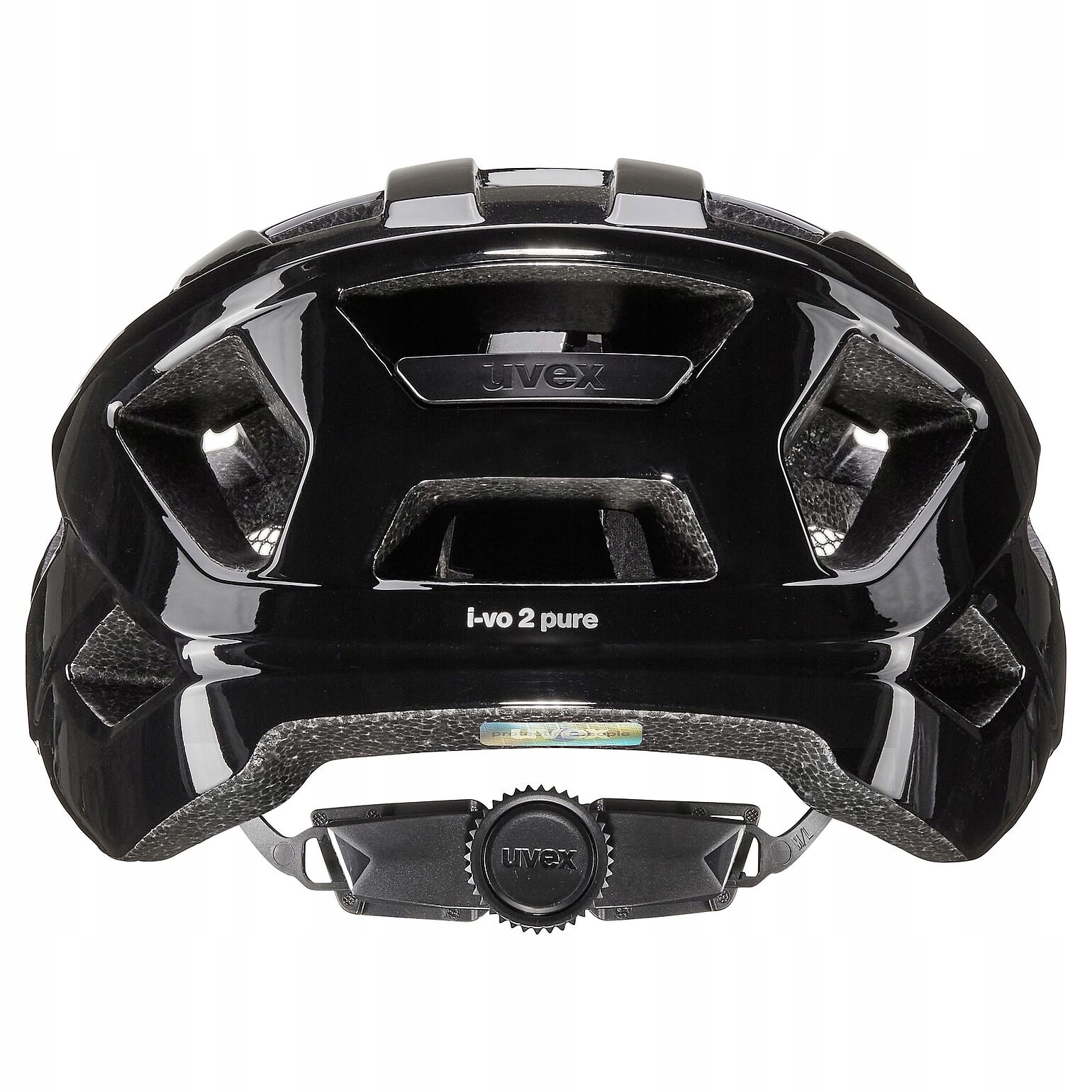 UVEX I-VO 2 Pure Kask Rowerowy Lekki Wentylowany trekking city 56-60, black