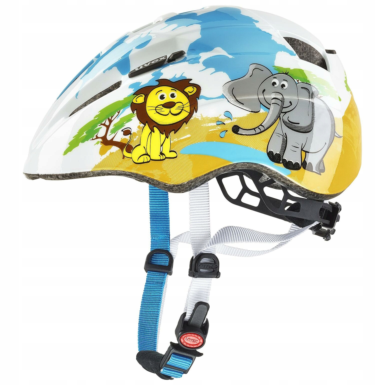 UVEX Kid 2 Desert Kask Dziecięcy 46-52 cm Lekki Na Rower Hulajnogę Rolki